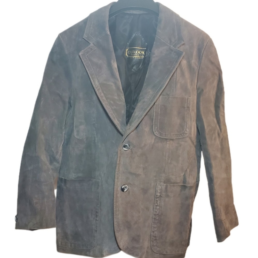Men's Suede Blazer